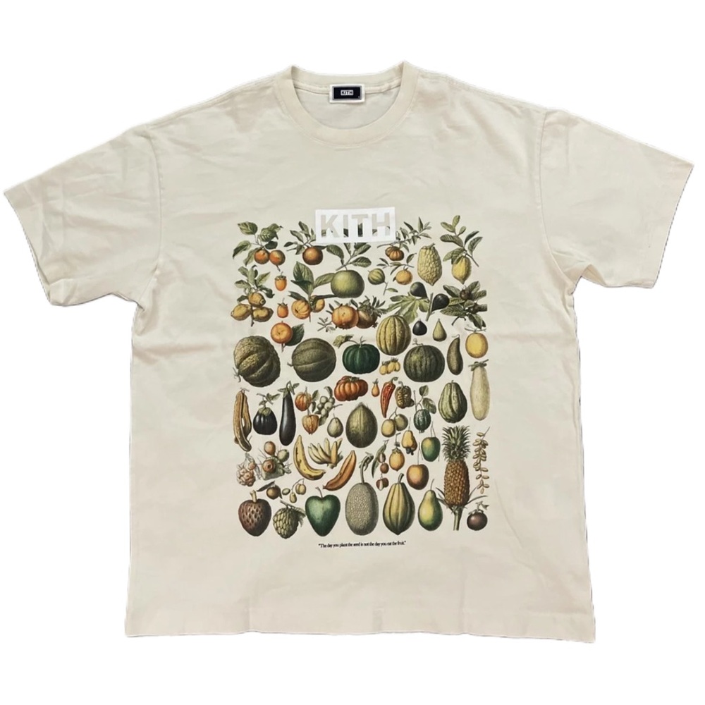 NWOT KITH “Growth In Time” Vintage Tee Shirt in Sandrift